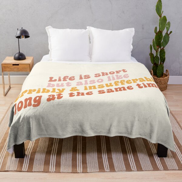 Item preview, Life is short but also like terribly and insufferably long at the same time designed and sold by Ohmera.