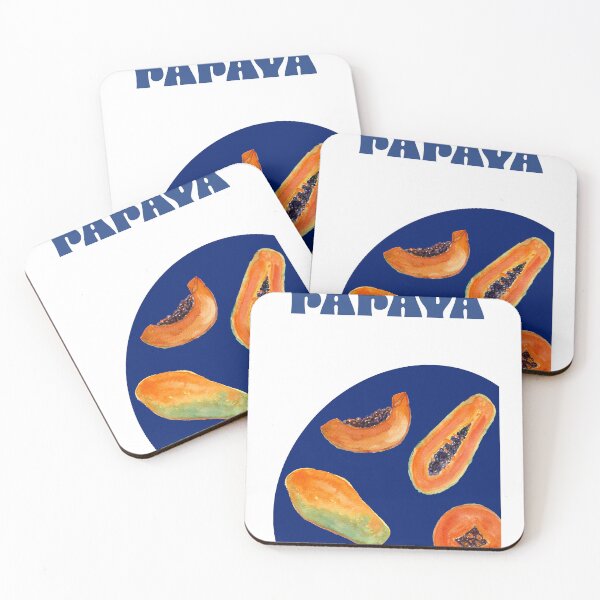 Item preview, Juicy Watercolor Papayas  designed and sold by aneladesigns.