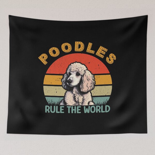 Item preview, Poodles rule the world  designed and sold by VibeStyleShop.