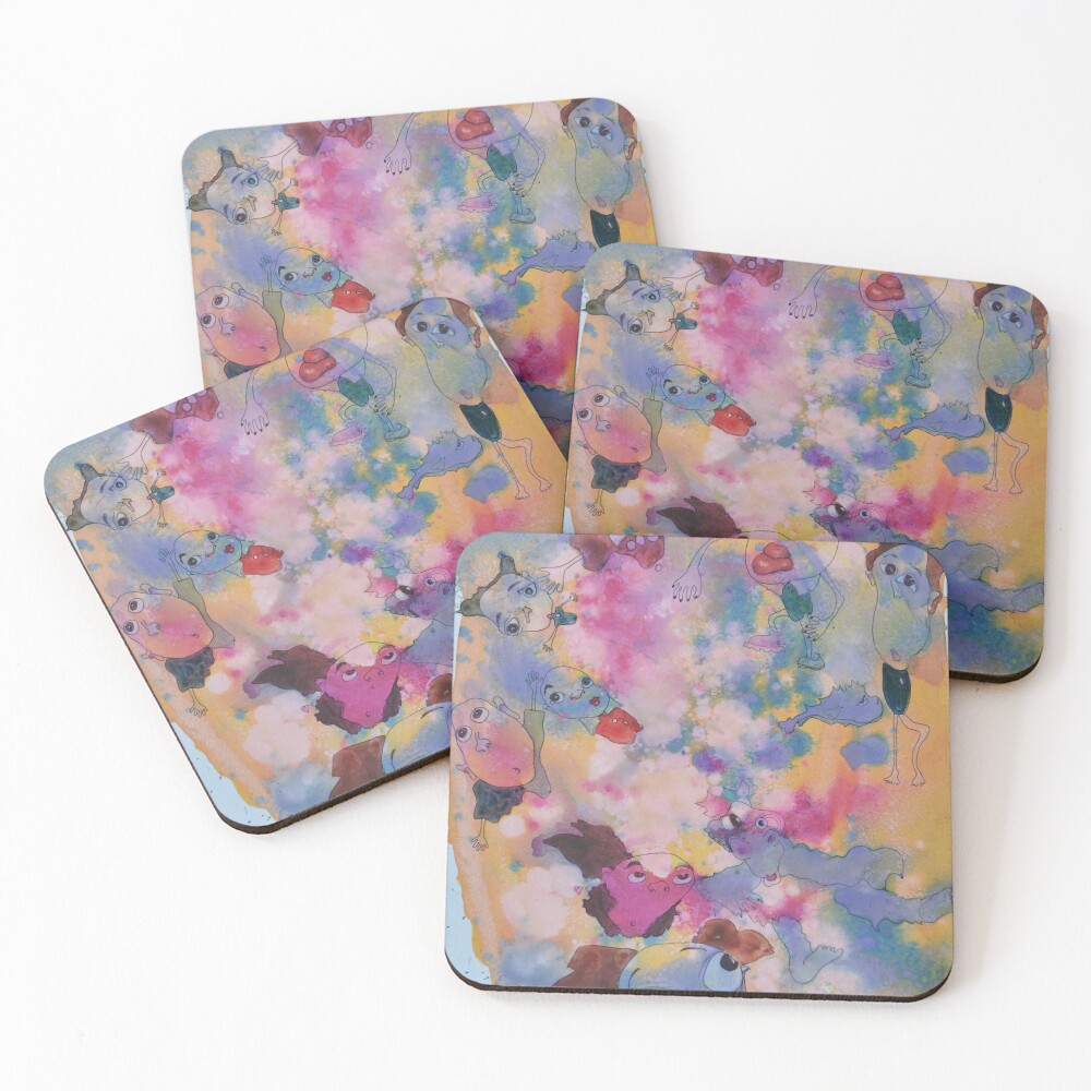 Item preview, Coasters (Set of 4) designed and sold by Rorschach68.