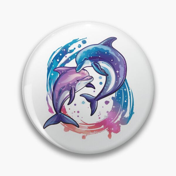 Item preview, Dusky Dolphin, Funny Gifts For Dolphin Lovers Classic T-Shirt designed and sold by TheDarkStone.