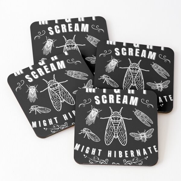 Item preview, Funny Cicada Might Scream Might Hibernate Entomologist designed and sold by ArtByKatti.