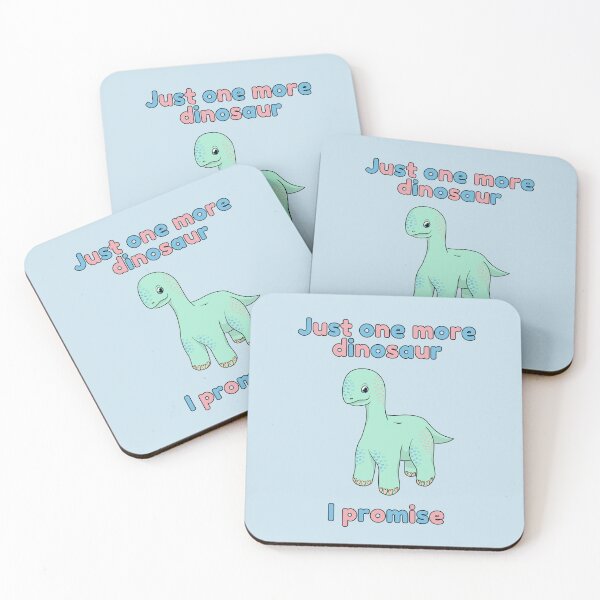 Item preview, Just one more dinosaur I promise designed and sold by HugSomeNettles.
