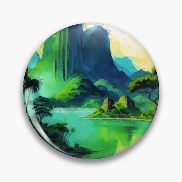 Item preview, Landscapes and backgrounds v4 green designed and sold by Helios Be. Lavsh.