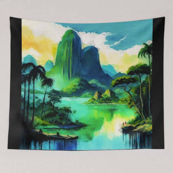 Item preview, Landscapes and backgrounds v4 green designed and sold by Helios Be. Lavsh.