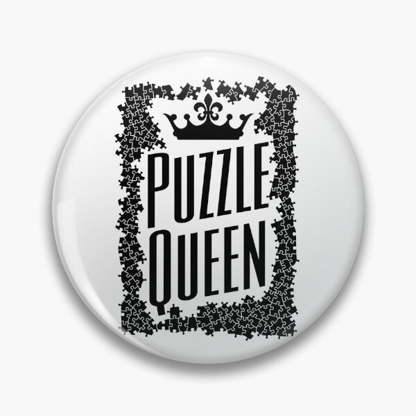 Item preview, Puzzle Queen Crown Jigsaw Pieces Puzzler Hobbyist Funny designed and sold by GrandeDuc.