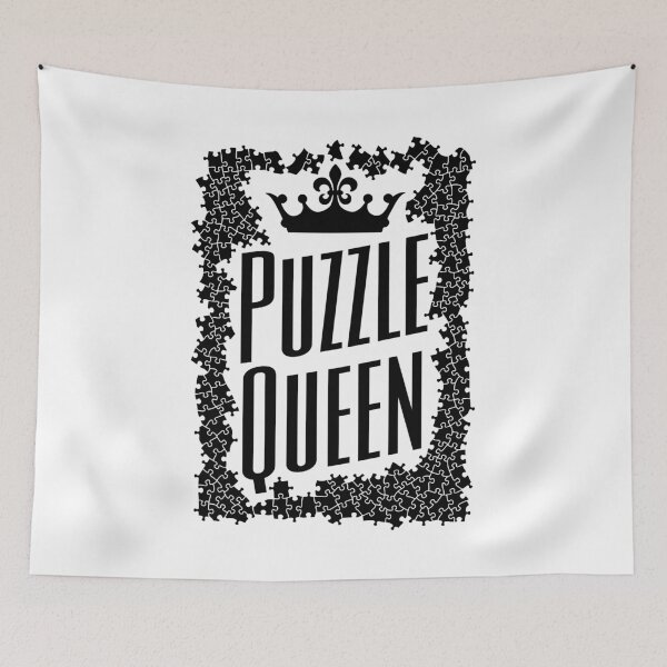 Item preview, Puzzle Queen Crown Jigsaw Pieces Puzzler Hobbyist Funny designed and sold by GrandeDuc.