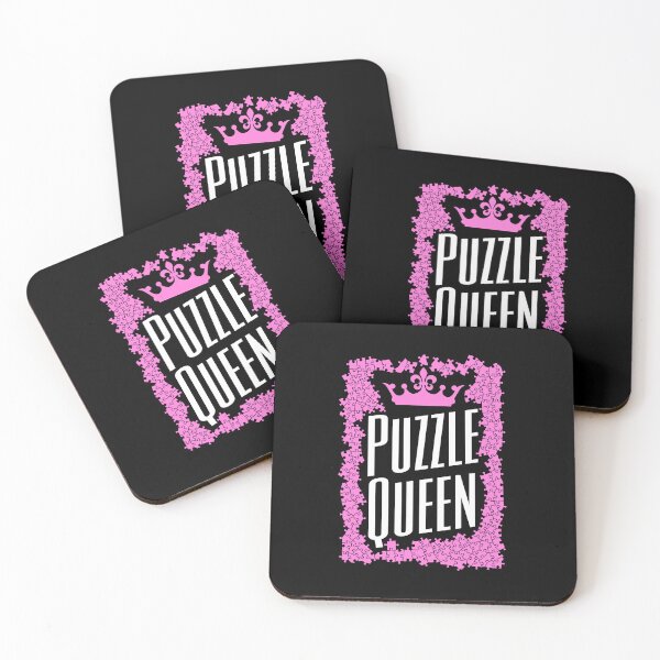 Item preview, Puzzle Queen Crown Jigsaw Pieces Puzzler Hobbyist Funny designed and sold by GrandeDuc.