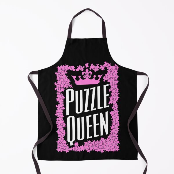 Item preview, Puzzle Queen Crown Jigsaw Pieces Puzzler Hobbyist Funny designed and sold by GrandeDuc.