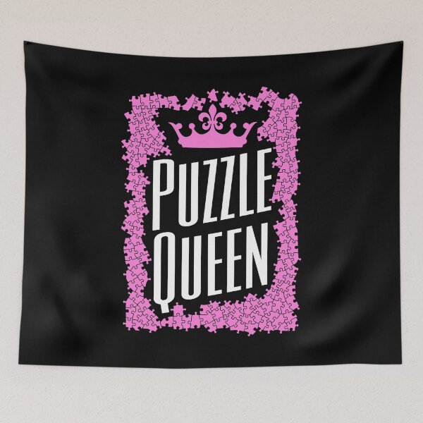 Item preview, Puzzle Queen Crown Jigsaw Pieces Puzzler Hobbyist Funny designed and sold by GrandeDuc.