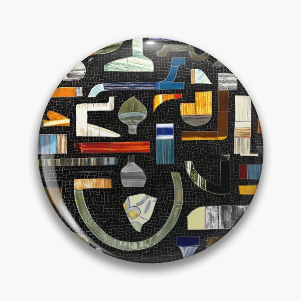 Item preview, Mid Century Modern NYC Subway Mosaic designed and sold by PopFanShop!.