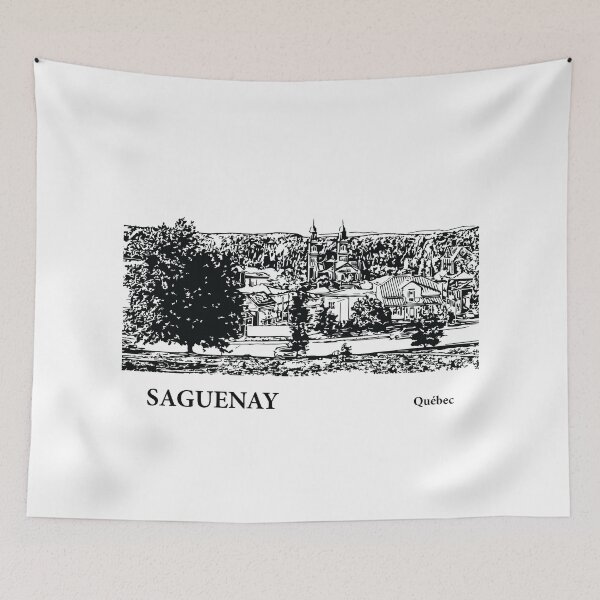 Item preview, Saguenay Quebec designed and sold by Lakeric Cityscapes.