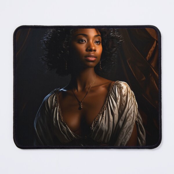 Item preview, Beautiful Ebony Woman: Digital Portrait designed and sold by Not Hugo.
