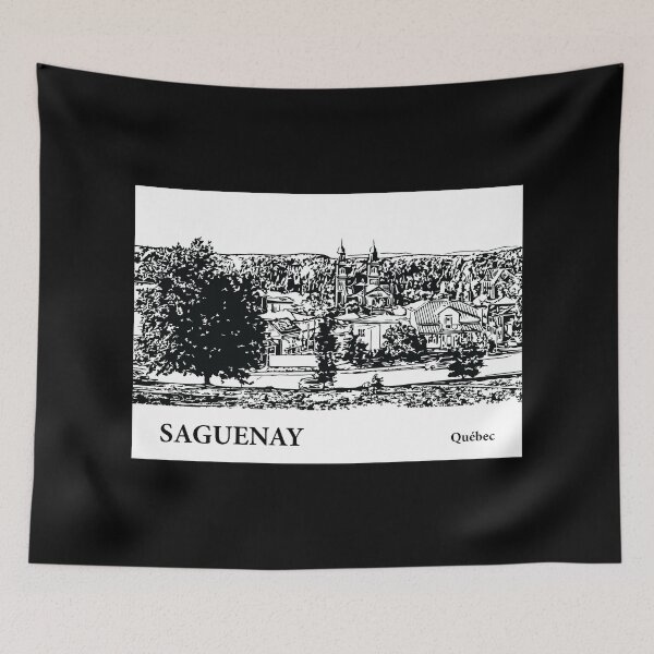 Item preview, Saguenay Quebec designed and sold by Lakeric Cityscapes.