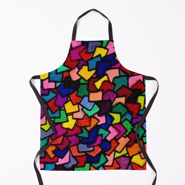 Item preview, Hand Drawn Overlapping Colourful Square Pattern designed and sold by Curraleigh Crafts.