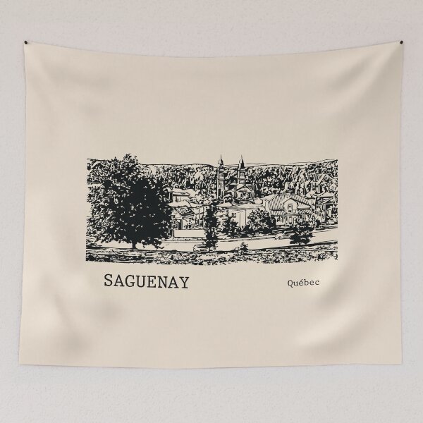 Item preview, Saguenay Quebec designed and sold by Lakeric Cityscapes.