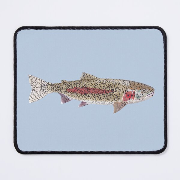 Item preview, RAINBOW TROUT-Oncorhynchus mykiss designed and sold by BEATRIZ ABAITUA.