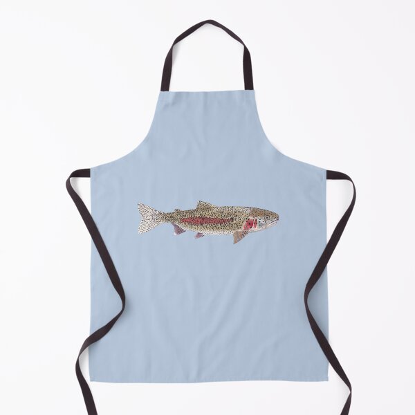 Item preview, RAINBOW TROUT-Oncorhynchus mykiss designed and sold by BEATRIZ ABAITUA.