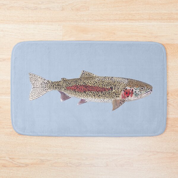 Item preview, RAINBOW TROUT-Oncorhynchus mykiss designed and sold by BEATRIZ ABAITUA.