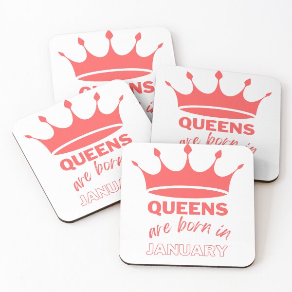 Item preview, Queens are born in January designed and sold by WabisabiArtCR.