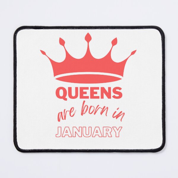 Item preview, Queens are born in January designed and sold by WabisabiArtCR.