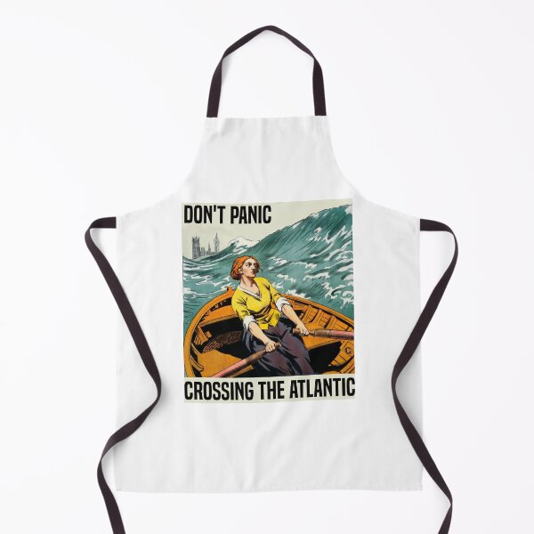 Item preview, Don't Panic Crossing The Atlantic designed and sold by inJoyDesigns.