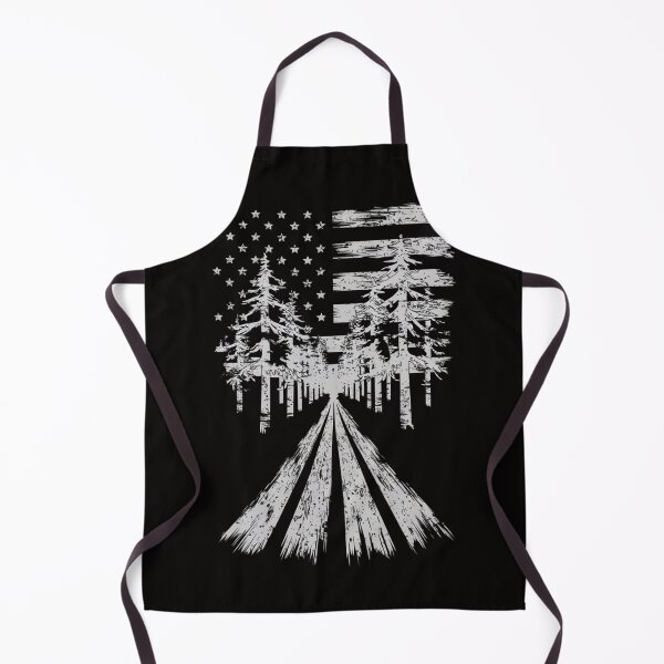 Item preview, Starry Night Forest Escape - Monochrome Camping & Nature Inspired T-Shirt designed and sold by HOMEDESIGNPRINT.