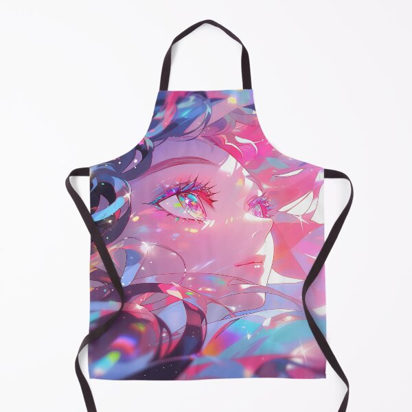 Item preview, Dreamy Soft Pastel Glimmer Anime Girl designed and sold by bubblegoth.