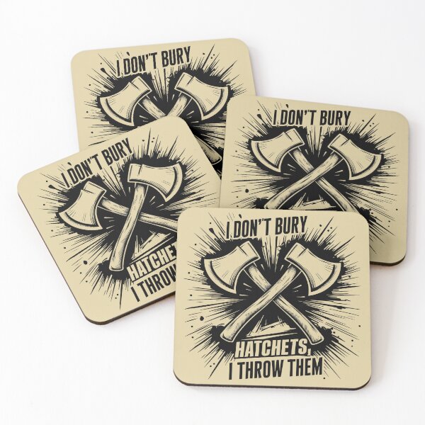 Item preview, I don't bury hatchets I throw them Funny Axe Throwing Lover  designed and sold by bluel_evin.