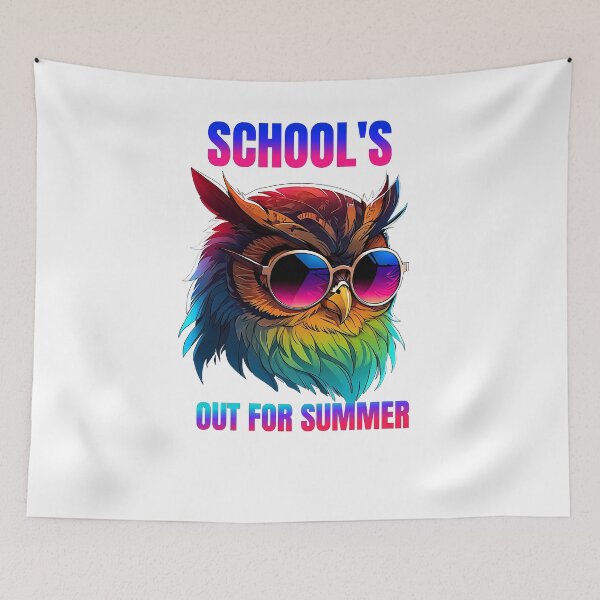 Item preview, SCHOOL ENDS FOR THE SUMMER designed and sold by YolaShopOnline.