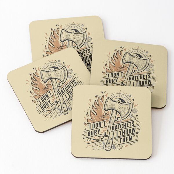 Item preview, I don't bury hatchets I throw them Funny Axe Throwing Lover Famer Party designed and sold by bluel_evin.