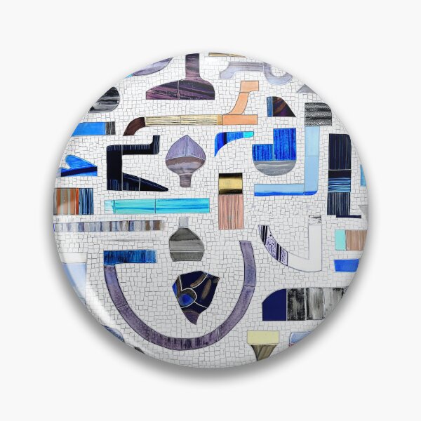 Item preview, Brooklyn NYC Modern Tile Mosaic Artwork designed and sold by PopFanShop!.
