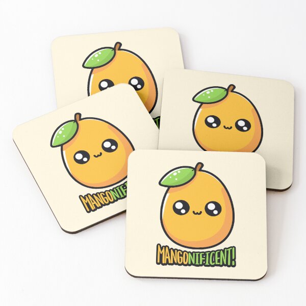 Item preview, Mangonificent! Cute Mango Pun designed and sold by PMCreative.