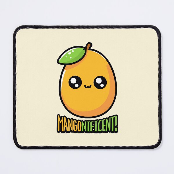 Item preview, Mangonificent! Cute Mango Pun designed and sold by PMCreative.