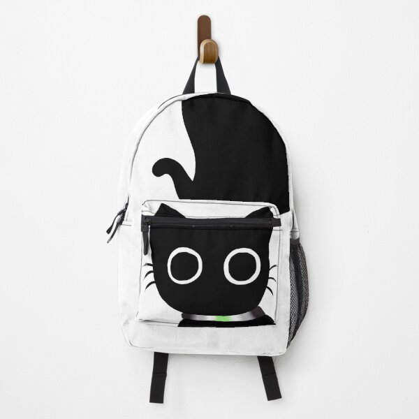 Item preview, Cute Black Cat with LGBT Agender Collar designed and sold by Swaghettio.