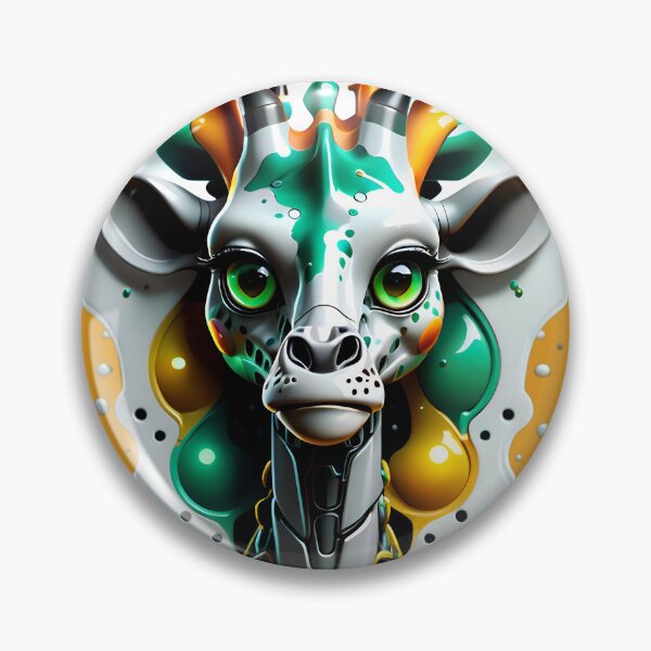 Artikelvorschau, Cool Futuristic Biomechanical Giraffe entworfen und verkauft von TheArtOfPat.