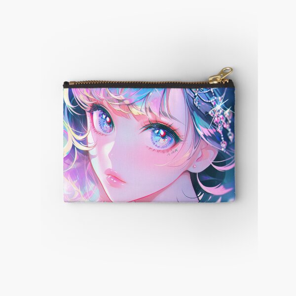 Item preview, Radiant Prismatic Sparkle Anime Girl designed and sold by bubblegoth.