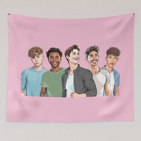 Item preview, August Moon Band Cartoon designed and sold by baranskini.