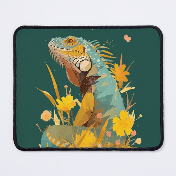 Item preview, Colorful Iguana, Tropical Lizard Fun designed and sold by madtoyman.