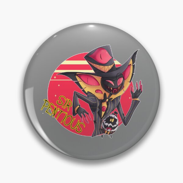 Item preview, Sir Pentious - Hazbin Hotel designed and sold by Aqsa-manzoor.