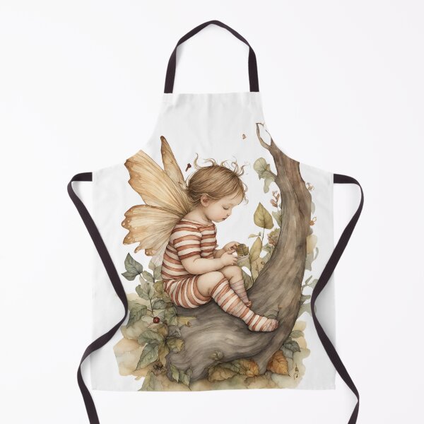 Item preview, Baby Fairy Toddler Enchanting Watercolor Graphic of Mystic World designed and sold by dcohea.