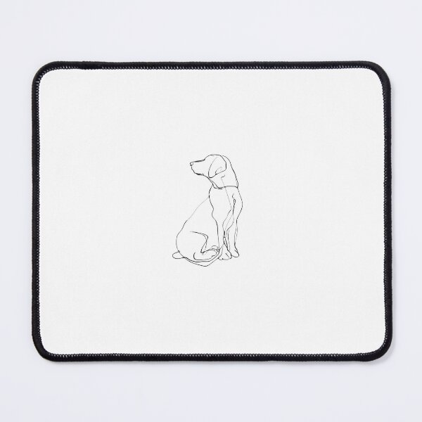 Item preview, Minimalistic Dog Line Drawing designed and sold by SociallyRemoved.