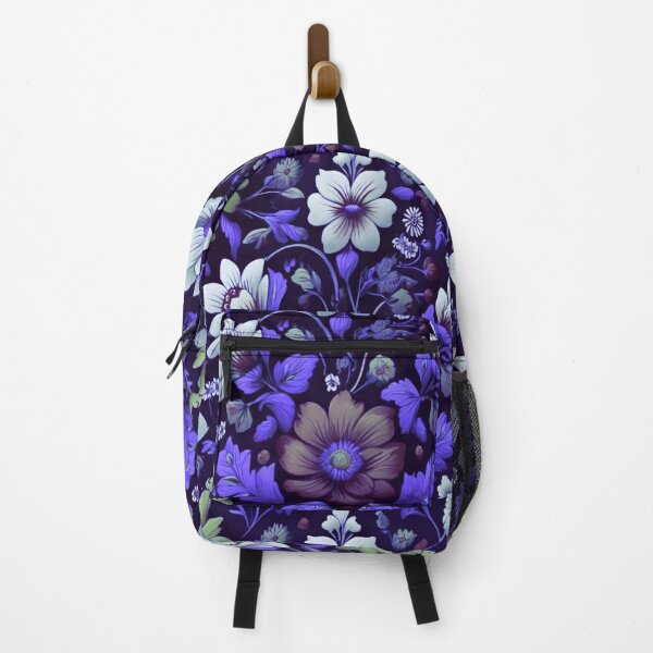 Item preview, Purple florals designed and sold by Flowersonstuff.