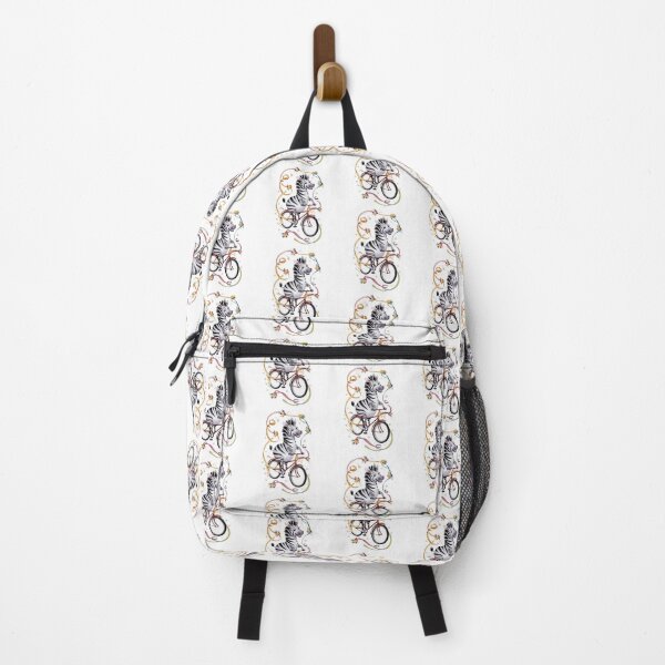 Item preview, Cute zebra on a bicycle designed and sold by Culmika.