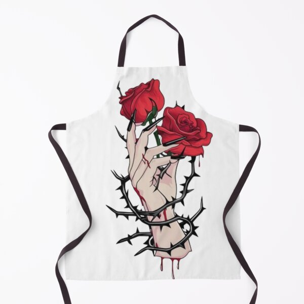 Item preview, Rose with thorns wrapped in hand designed and sold by luna--design.