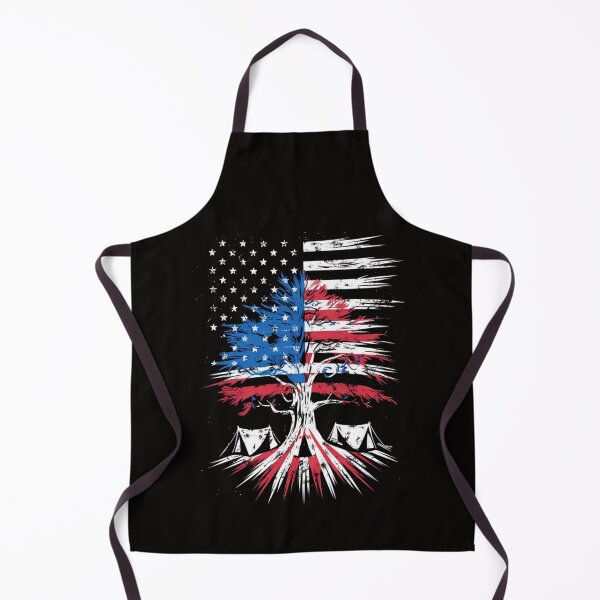 Item preview, Copy of Patriotic Camping Shirt - American Flag & Wilderness Tee designed and sold by HOMEDESIGNPRINT.