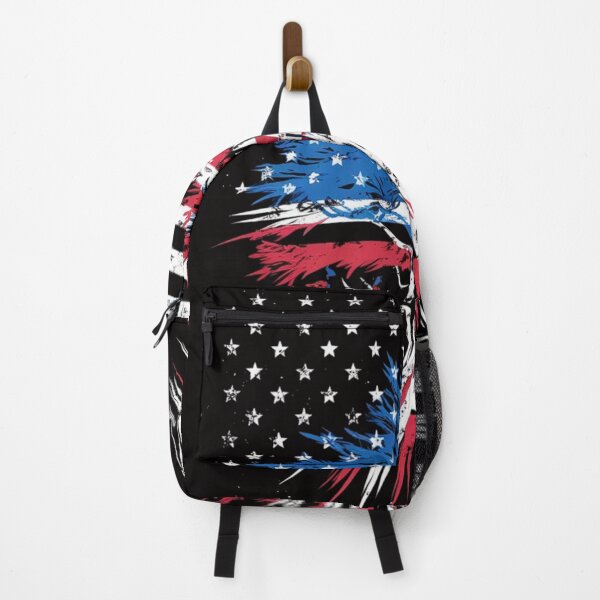 Item preview, Copy of Patriotic Camping Shirt - American Flag & Wilderness Tee designed and sold by HOMEDESIGNPRINT.