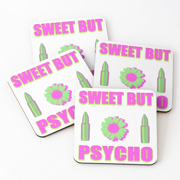 Item preview, Sweet but psycho neon print designed and sold by CaraVendetta.