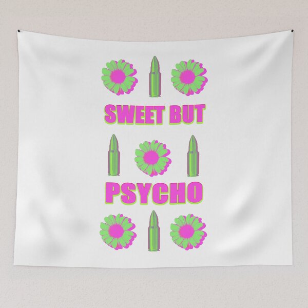Item preview, Sweet but psycho neon print designed and sold by CaraVendetta.