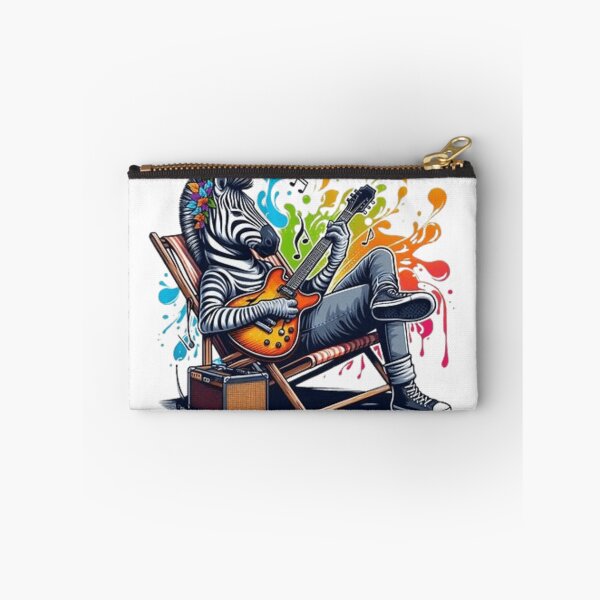 Item preview, Zebra playing a guitar  designed and sold by Culmika.